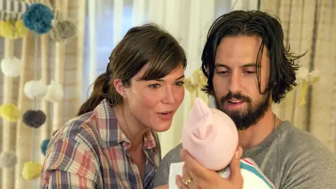 Mandy Moore y Milo Ventimiglia en 'This is us' Mandy Moore y Milo Ventimiglia en 'This is us'