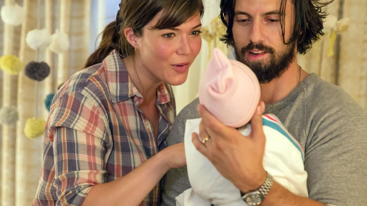 Mandy Moore y Milo Ventimiglia en 'This is us'