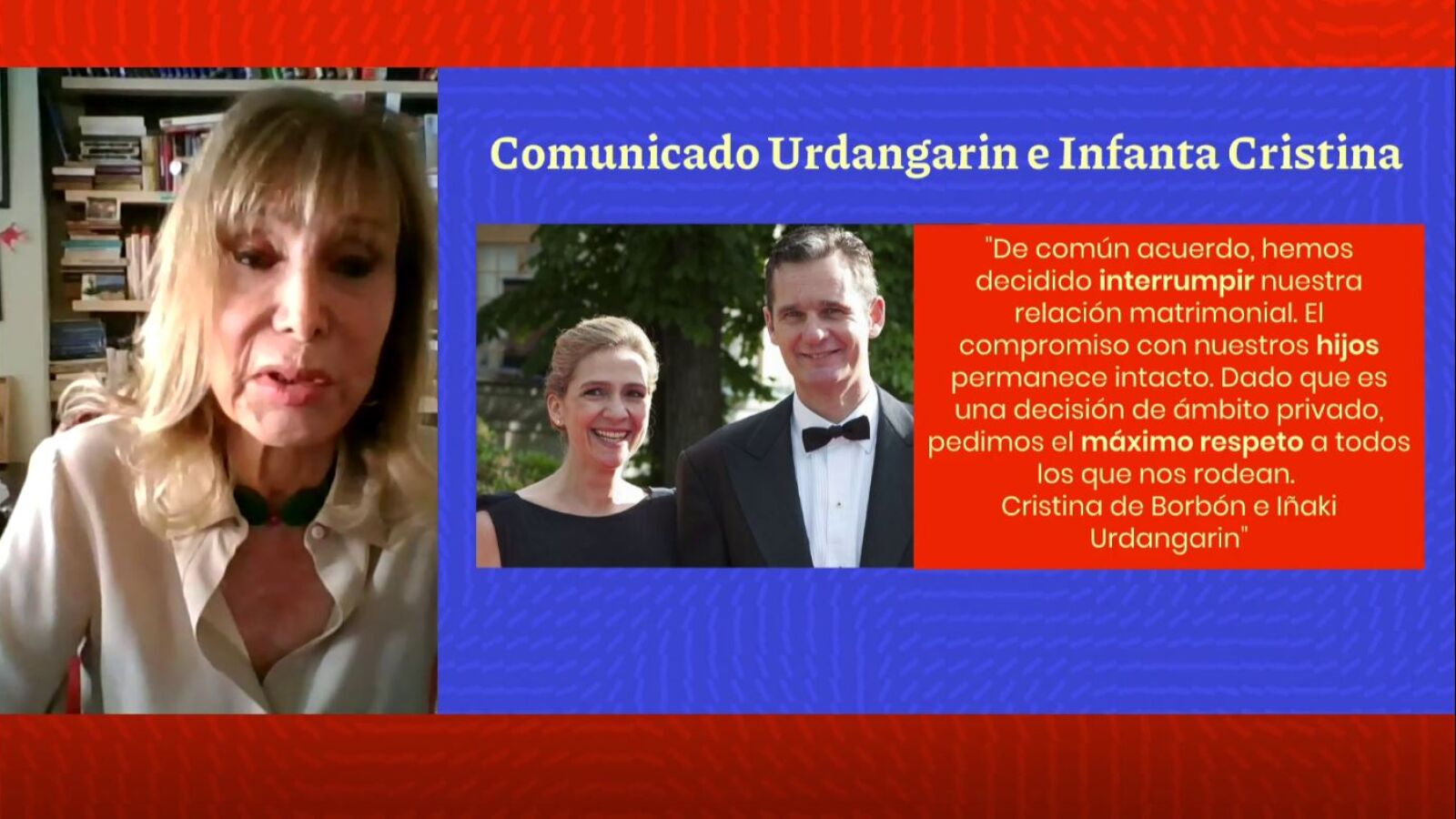 El motivo por el que la infanta Cristina no quiere divorciarse de Iñaki Urdangarin pese a su nueva relación