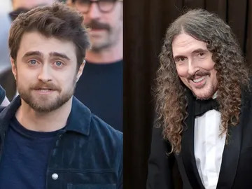 Daniel Radcliffe y Weird Al Daniel Radcliffe y Weird Al