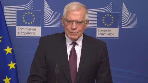 La Unión Europea anuncia el "paquete de sanciones más duro jamás implementado" a Rusia La Unión Europea anuncia el "paquete de sanciones más duro jamás implementado" a Rusia