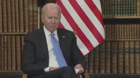 La primera reacción de la Casa Blanca al ataque ruso en Ucrania La primera reacción de la Casa Blanca al ataque ruso en Ucrania