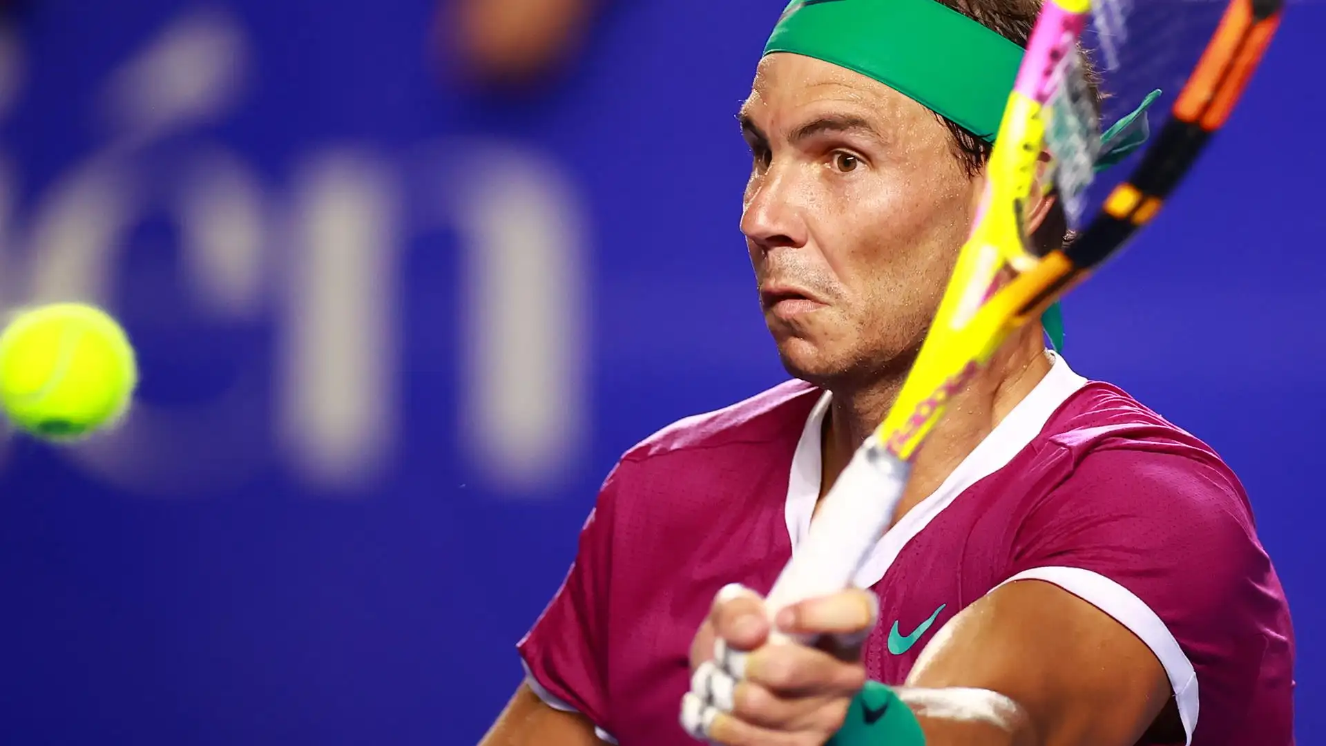 Rafa Nadal, en el torneo de Acapulco Rafa Nadal, en el torneo de Acapulco