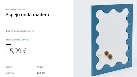 Espejo ondas Stradivarius Espejo ondas Stradivarius