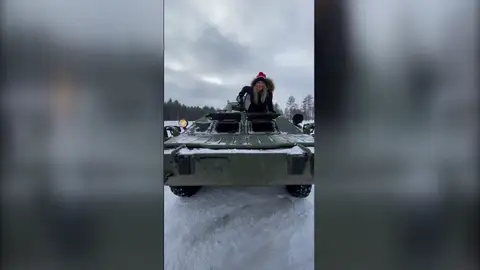 Tiktoker ucraniana Tiktoker ucraniana