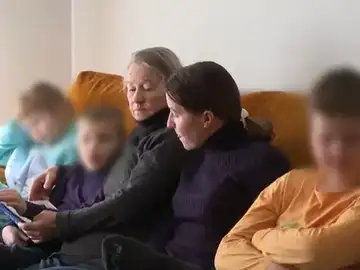 Familia ucraniana en Lleida