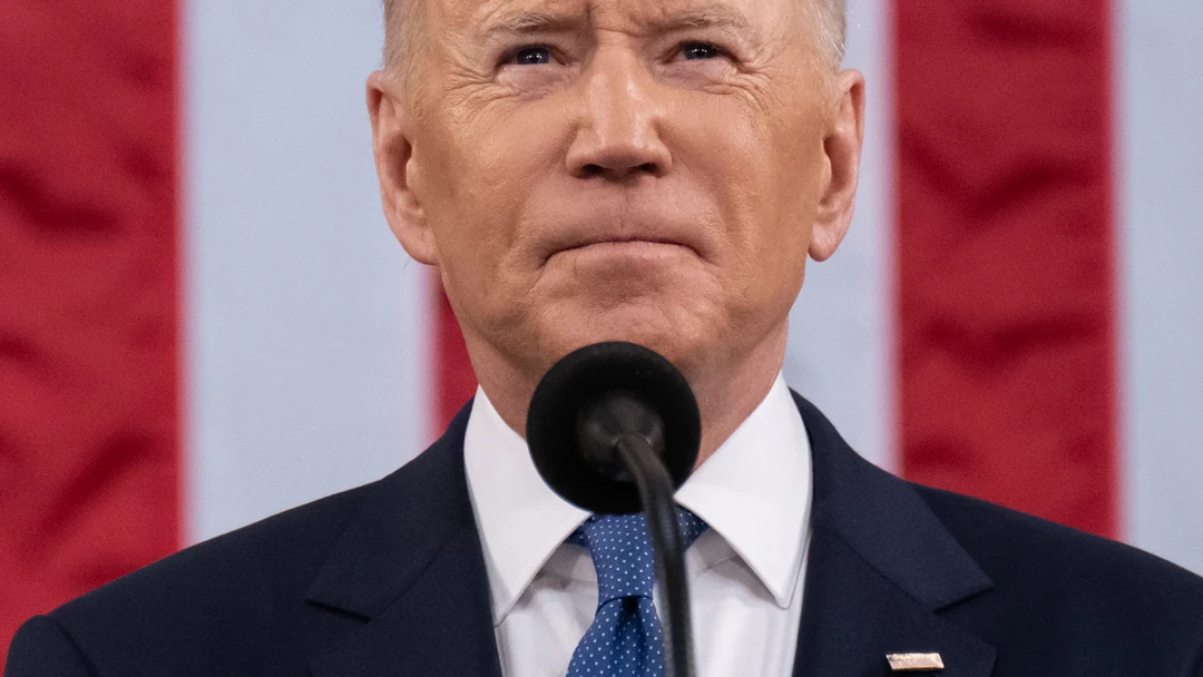 El presidente de Estados Unidos, Joe Biden, en su discurso del estado de la Unión El presidente de Estados Unidos, Joe Biden, en su discurso del estado de la Unión
