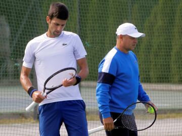 Novak Djokovic y Marjan Vajda