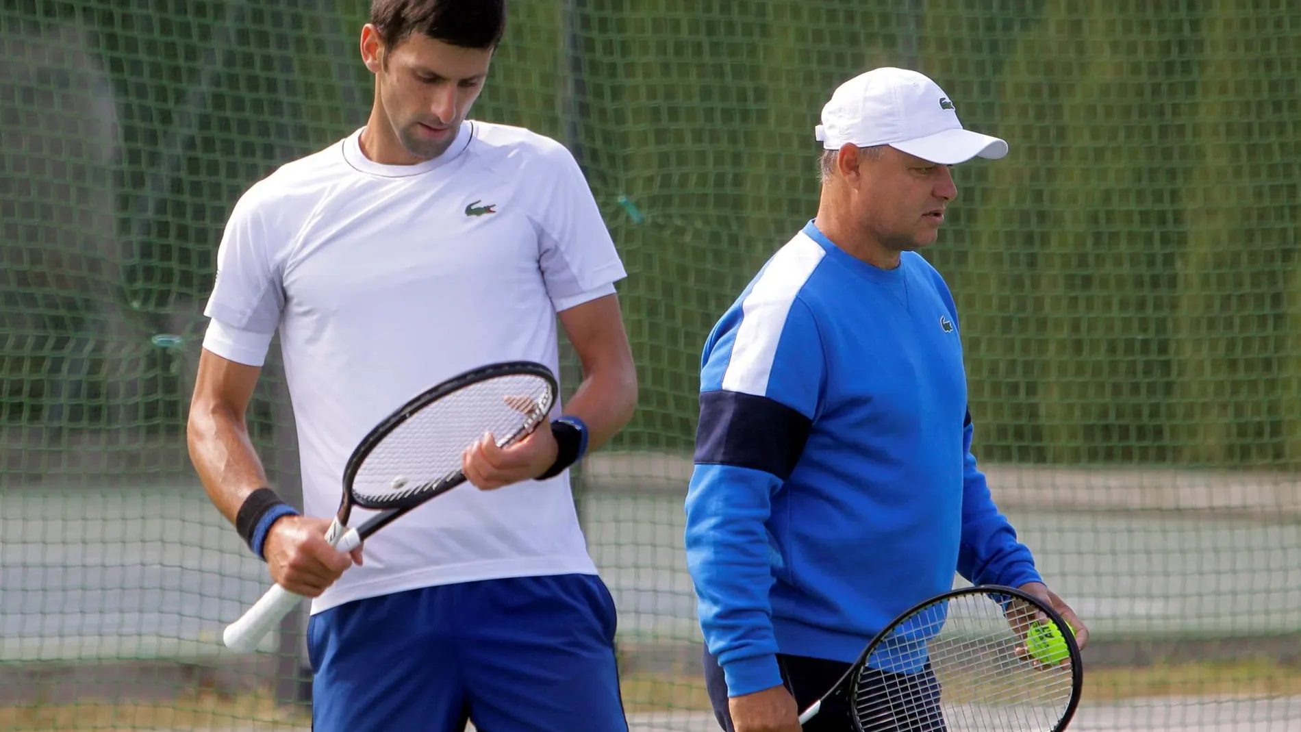 Novak Djokovic y Marjan Vajda