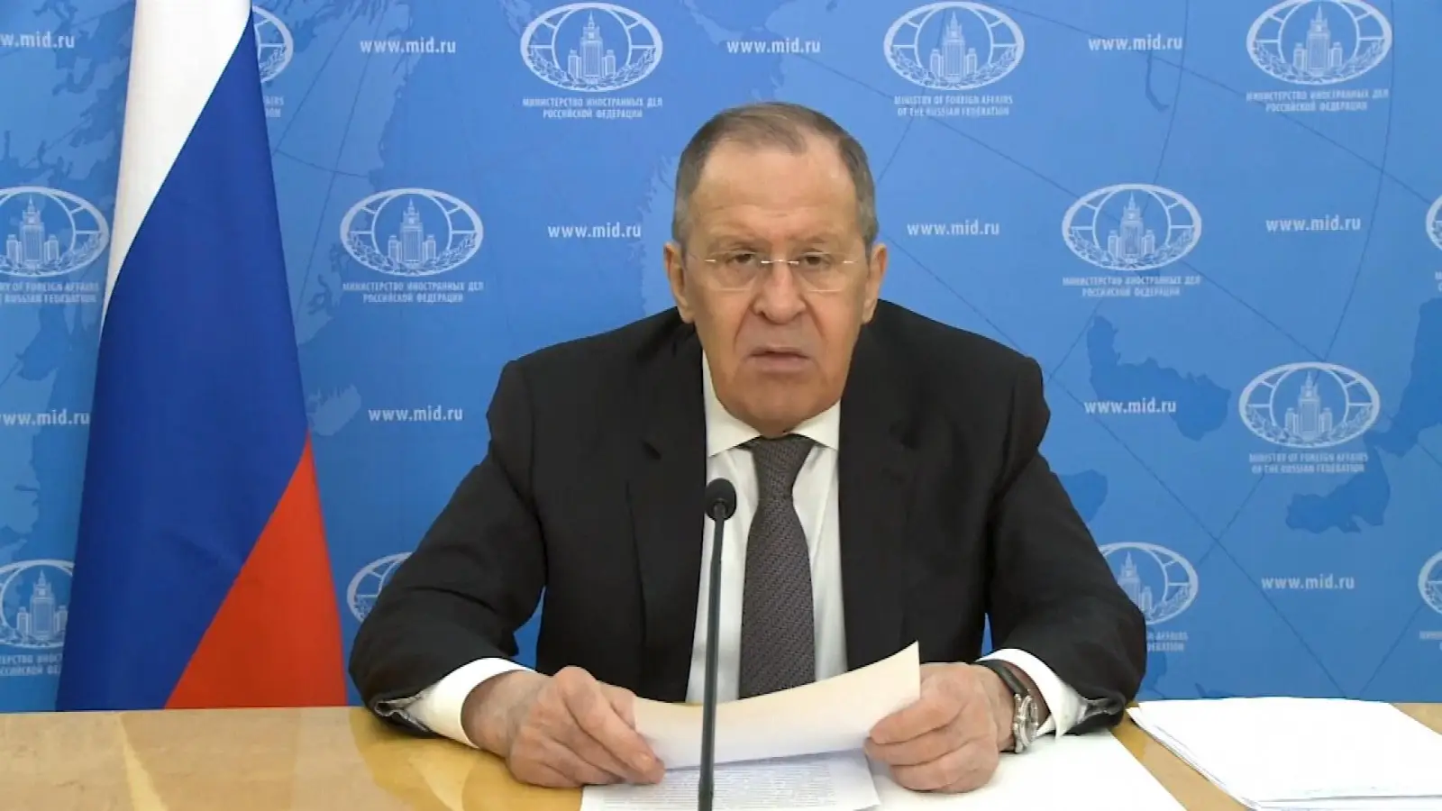 Imagen de archivo de Sergu&eacute;i Lavrov