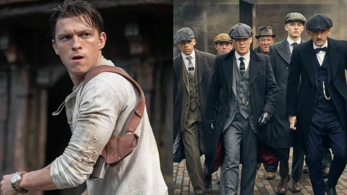 Tom Holland y Peaky Blinders' Tom Holland y Peaky Blinders'