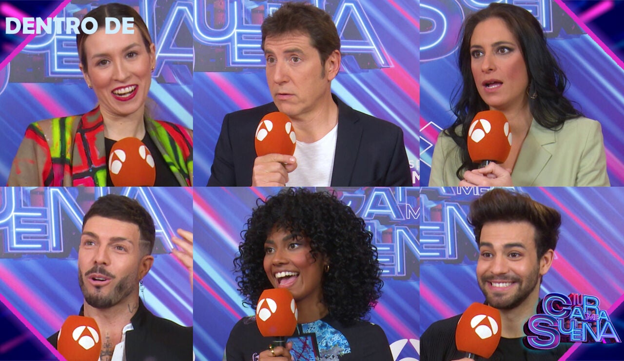 Los finalistas y Manel Fuentes se someten al test definitivo de ‘Tu cara me suena’