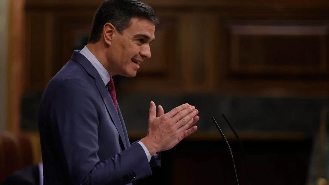 Pedro Sánchez en su comparecencia sobre la guerra de Ucrania en el Congreso Pedro Sánchez en su comparecencia sobre la guerra de Ucrania en el Congreso