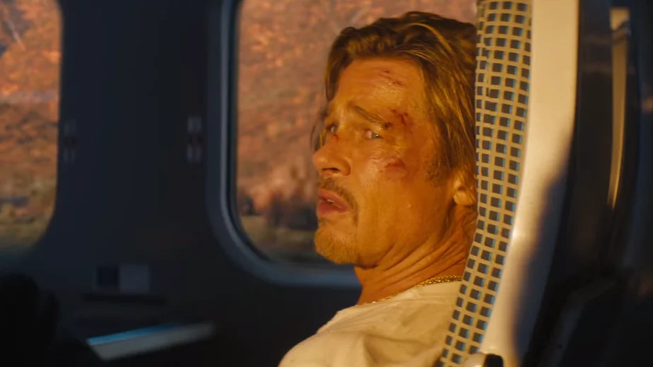 Brad Pitt en 'Bullet train' Brad Pitt en 'Bullet train'
