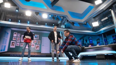 Marron pone a prueba la destreza mental de los Estopa y Pablo Motos… ¡con un ventilador!