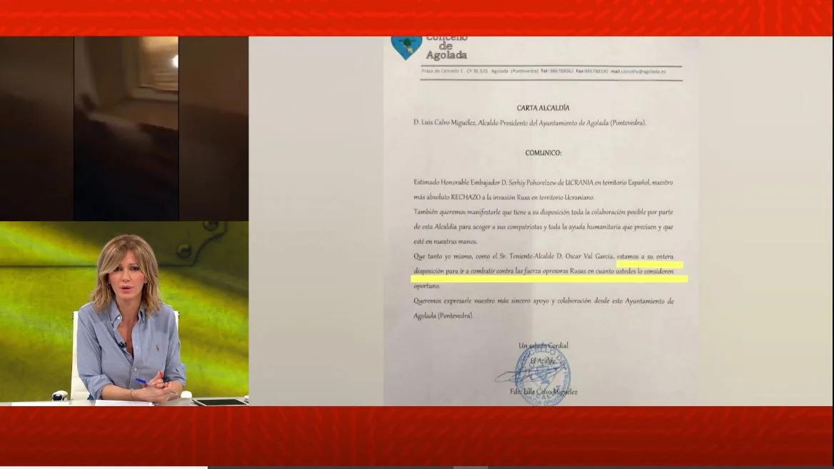 El alcalde de Pontevedra que quiere ir a la guerra. El alcalde de Pontevedra que quiere ir a la guerra.