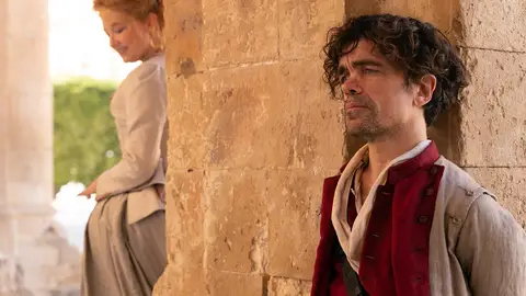 Peter Dinklage como 'Cyrano' Peter Dinklage como 'Cyrano'