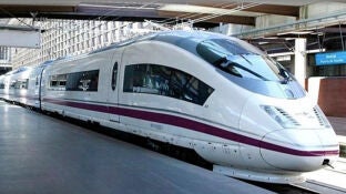 Imagen de recurso de un tren AVE