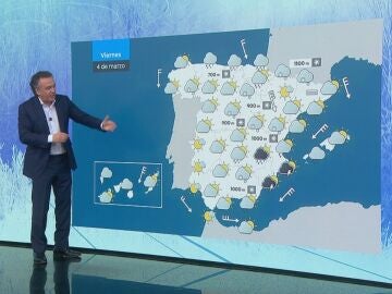 Llegan las lluvias que se extender&aacute;n a toda la Pen&iacute;nsula con un descenso de temperaturas