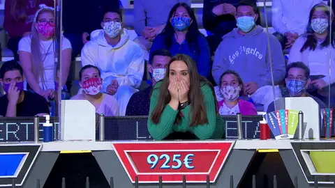 Un panel que no va a olvidar nunca: Los nervios llevan a Irene a perder casi 2000 euros Un panel que no va a olvidar nunca: Los nervios llevan a Irene a perder casi 2000 euros