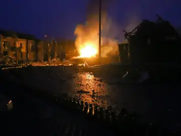 Kiev sufre fuertes bombardeos durante la noche