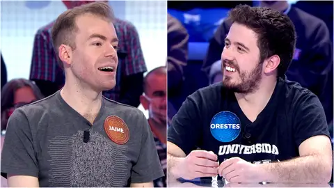 Momento histórico en ‘Pasapalabra’: Jaime y Orestes superan el récord de Pablo Díaz y Luis de Lama  Momento histórico en ‘Pasapalabra’: Jaime y Orestes superan el récord de Pablo Díaz y Luis de Lama