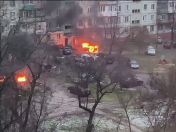 Ataque ruso a la central nuclear de Zaporiyia