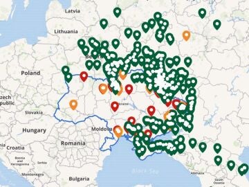 ¿Qué está pasando en Ucrania? Consúltalo en este mapa para que no te la cuelen 