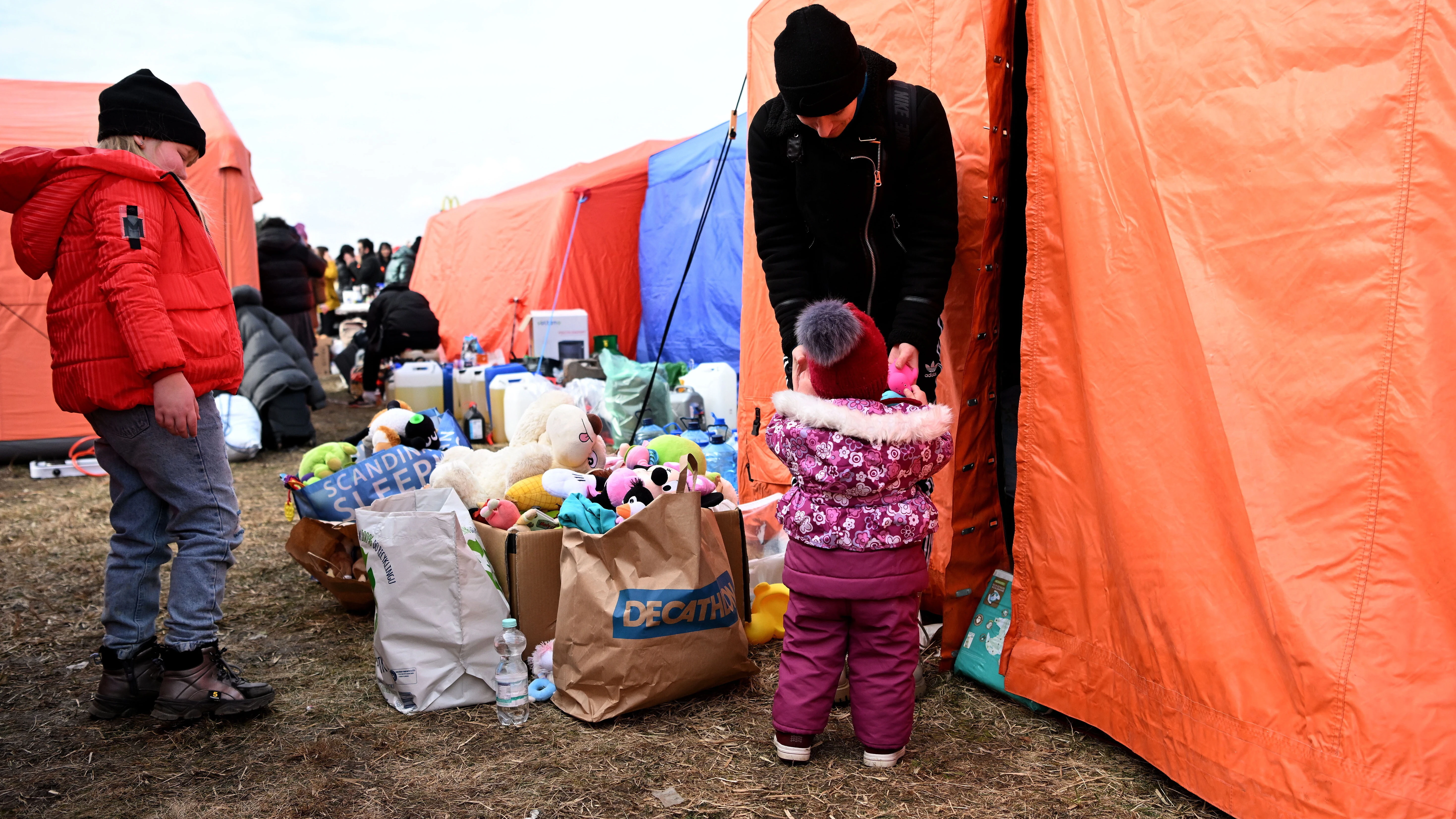 Refugiados ucranianos Refugiados ucranianos