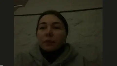 Victoria en un búnker en Kiev Victoria en un búnker en Kiev