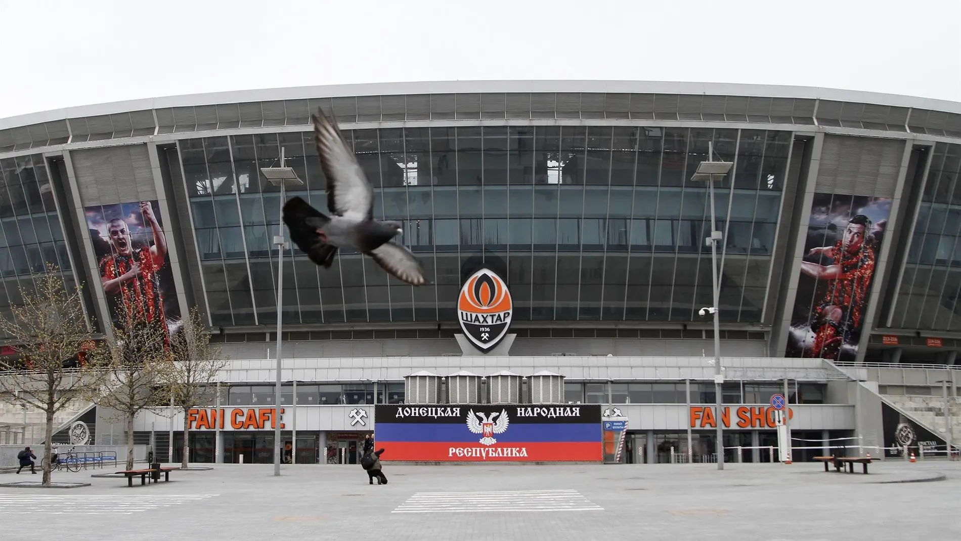 El Donbass Arena, estadio del Shakhtar Donetsk