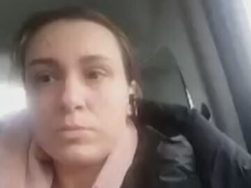 Una ucraniana que huye de Kiev para salvar a su familia