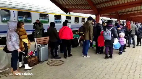 La guerra de Ucrania dispara la solidaridad en España La guerra de Ucrania dispara la solidaridad en España