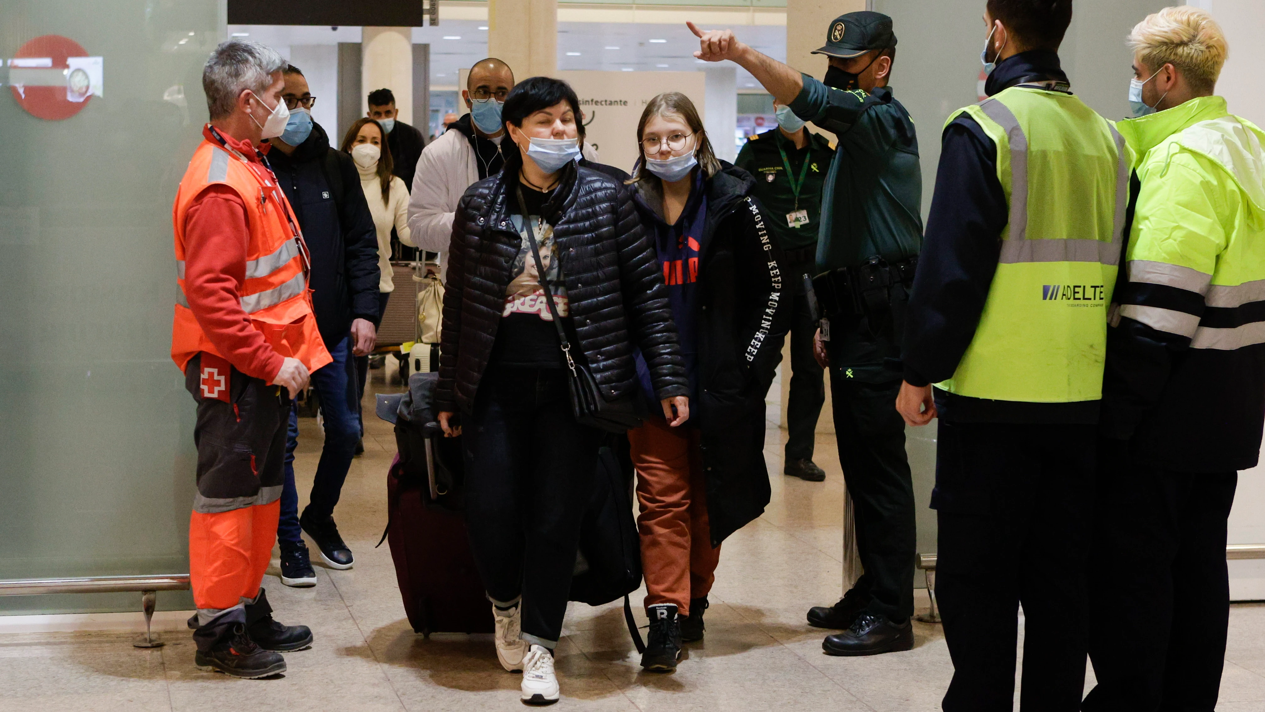 Llegan ucranianos a Barcelona Llegan ucranianos a Barcelona