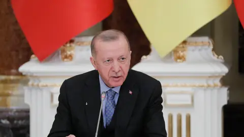 El presidente de Turquía, Recep Tayyip Erdogan El presidente de Turquía, Recep Tayyip Erdogan
