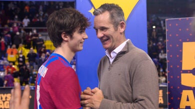 El emotivo reencuentro de Iñaki Urdangarin y su hijo Pablo, en su primera aparición tras obtener la libertad condicional
