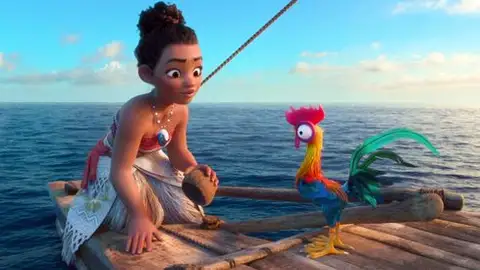 Vaiana y Heihei Vaiana y Heihei