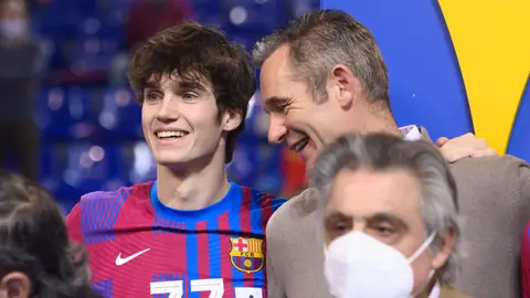 Iñaki Urdangarin y su hijo Pablo Iñaki Urdangarin y su hijo Pablo