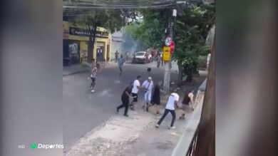 Un muerto y un herido de bala en una pelea entre hinchas del Atlético Mineiro y Cruzeiro en Brasil