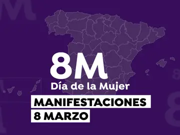 Manifestaciones 8M, Día de la Mujer 2022 Manifestaciones 8M, Día de la Mujer 2022