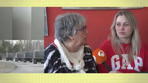 Inna consigue salir de Ucrania con su hijo Inna consigue salir de Ucrania con su hijo