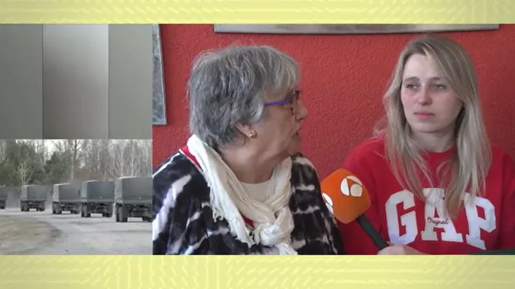 Inna consigue salir de Ucrania con su hijo Inna consigue salir de Ucrania con su hijo