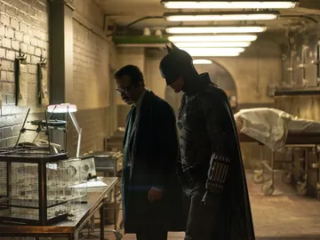 Jeffrey Wright y Robert Pattinson en 'The Batman' Jeffrey Wright y Robert Pattinson en 'The Batman'