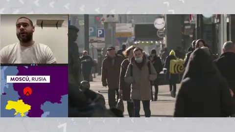 Berto Llado, el español que resiste en Rusia: "Poco podemos hacer salvo trabajar para tener un plato de comida en la mesa" Berto Llado, el español que resiste en Rusia: "Poco podemos hacer salvo trabajar para tener un plato de comida en la mesa"