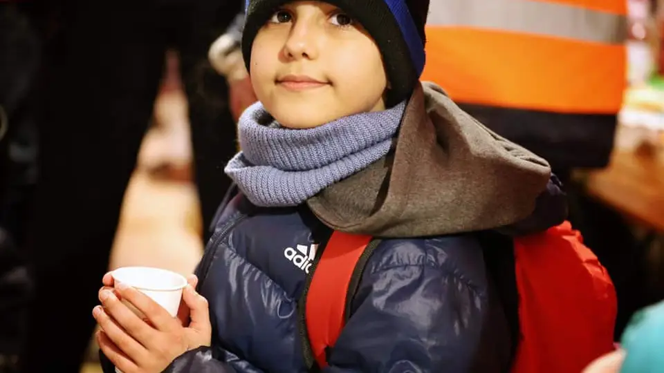 El niño de 11 años ucraniano que ha viajado solo hasta la frontera con Eslovaquia El niño de 11 años ucraniano que ha viajado solo hasta la frontera con Eslovaquia