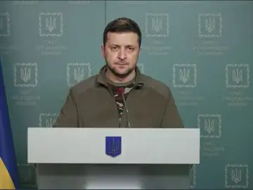 El presidente de Ucrania, Zelenski