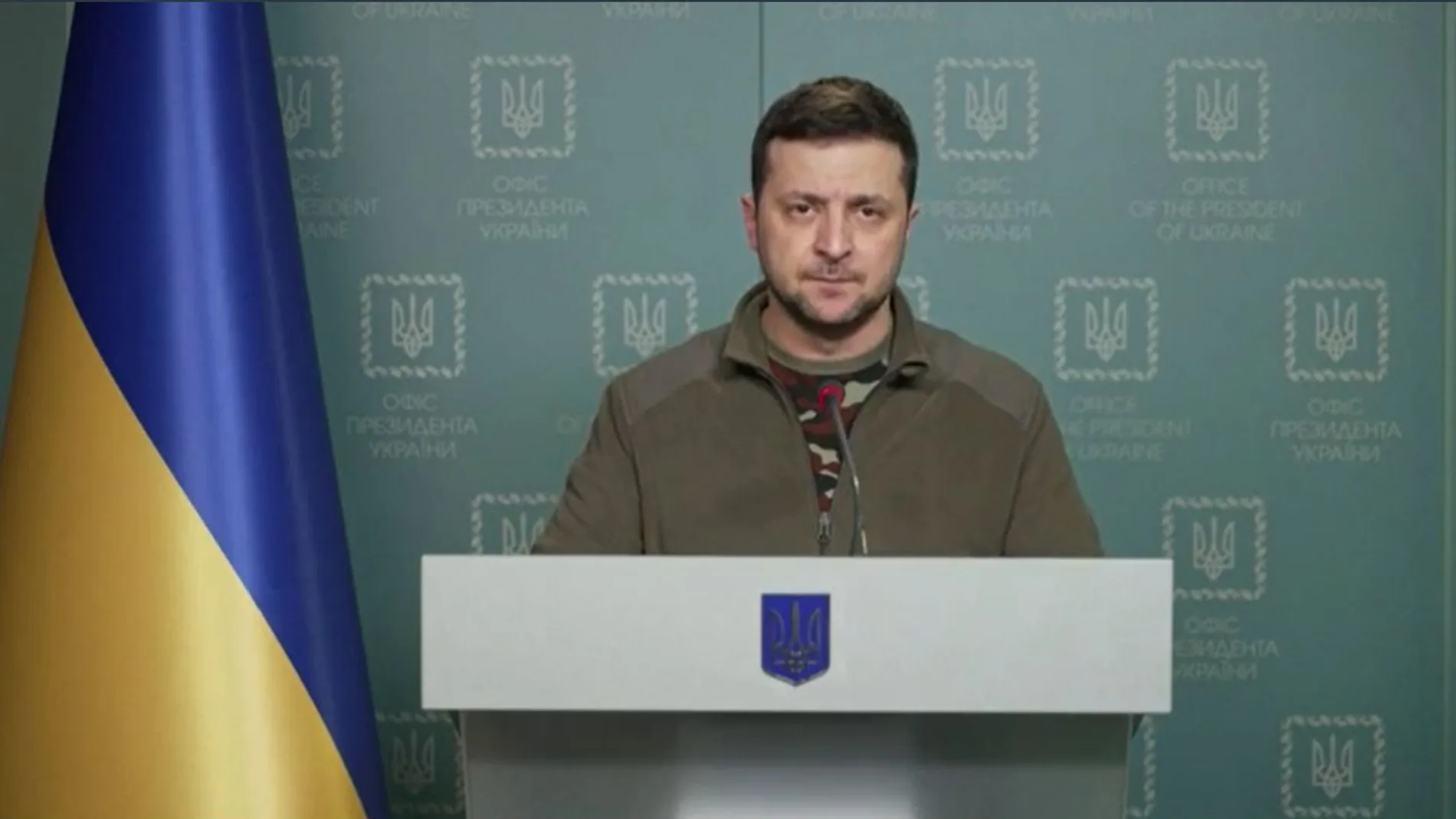 El presidente de Ucrania, Zelenski