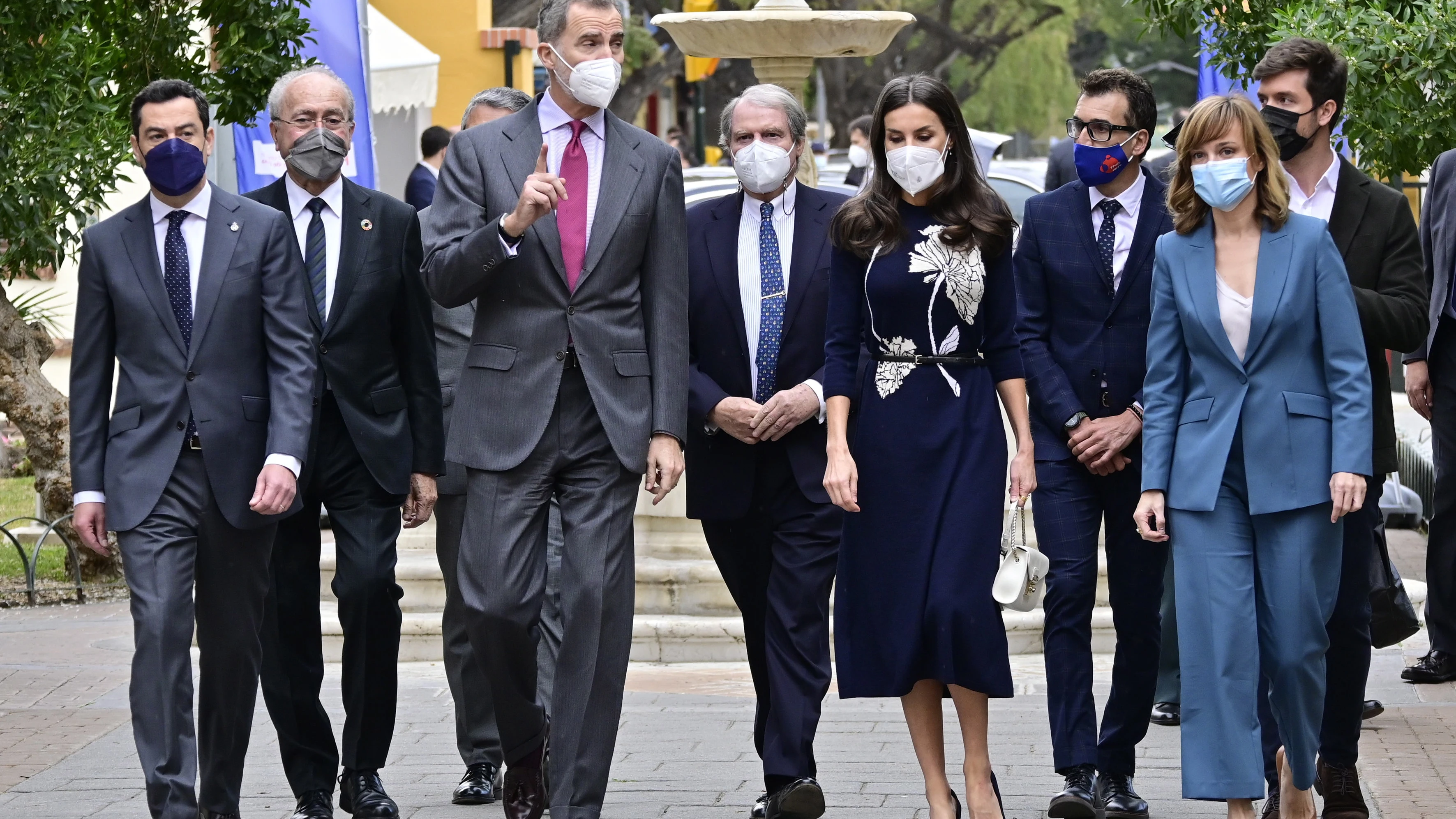 Los reyes de Espa&ntilde;a