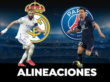 Liga de Campeones de la UEFA: Alineación Real Madrid PSG