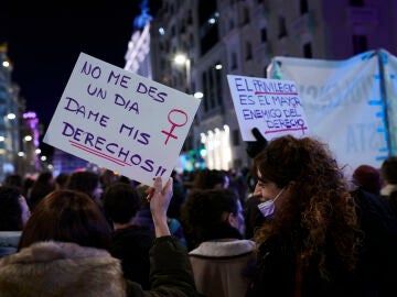 Manifestación 8M en Madrid